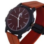 Urban Adventurer Black & Tan Silicone Watch - Image 2