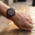 Urban Adventurer Black & Tan Silicone Watch - Image 5