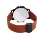 Urban Adventurer Black & Tan Silicone Watch - Image 3