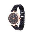 Black Diamond Luxe Faceted Link Watch - Image 4