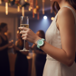 Mint Serenity Modern Link Watch - Image 5