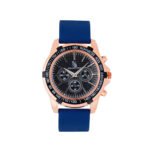 Voyager Chrono Rose & Navy Silicone Watch