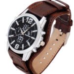 Heritage Pilot Brown Leather Watch - Image 3