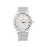 Roman Muse Silver-Tone Men's Link Watch - Image 2